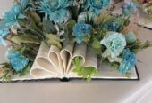 Libros en los que «crecen» flores