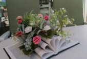 Libros en los que «crecen» flores